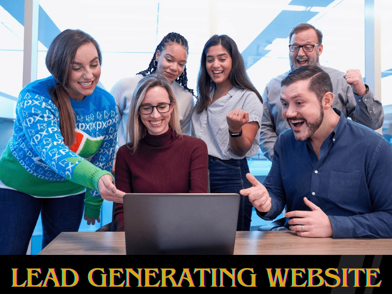 Lead generating seo optimized website